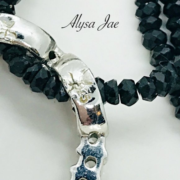 Swarovski Crystal & CZ Beaded Necklace - Picture 6 of 6